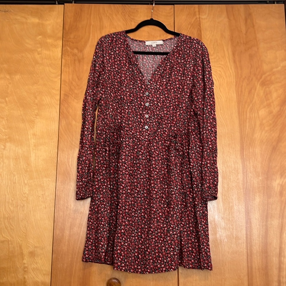Loft long sleeves dress